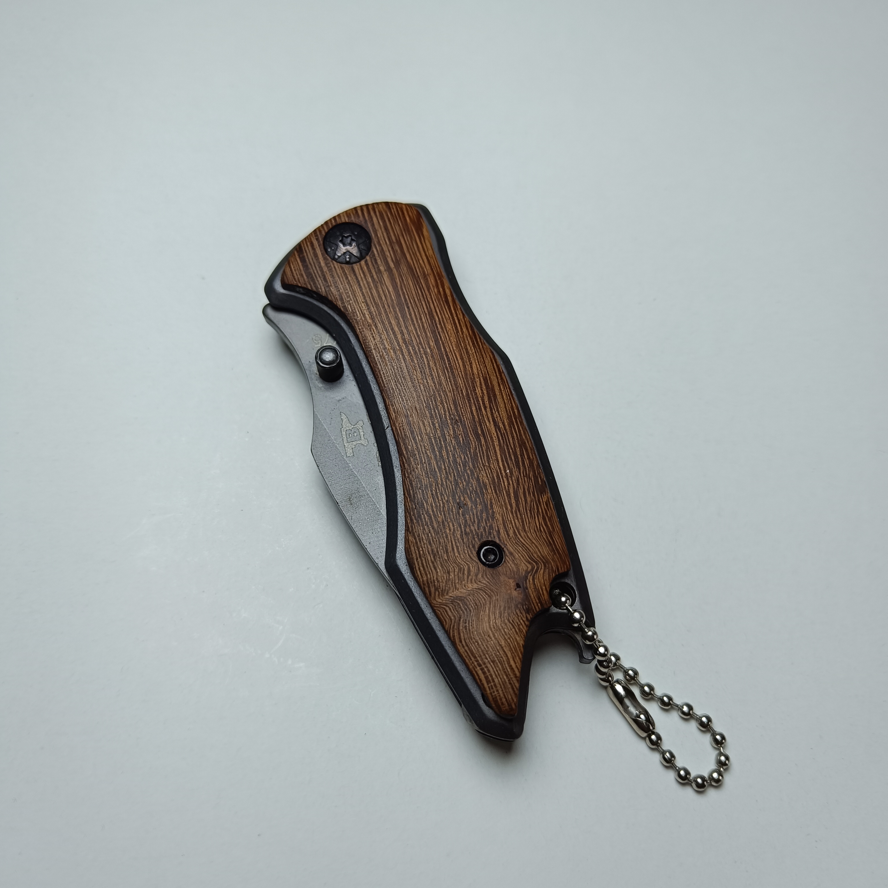 چاقوی جیبی تاشو Buck مدل X75 (طرح چوبی کلاسیک)